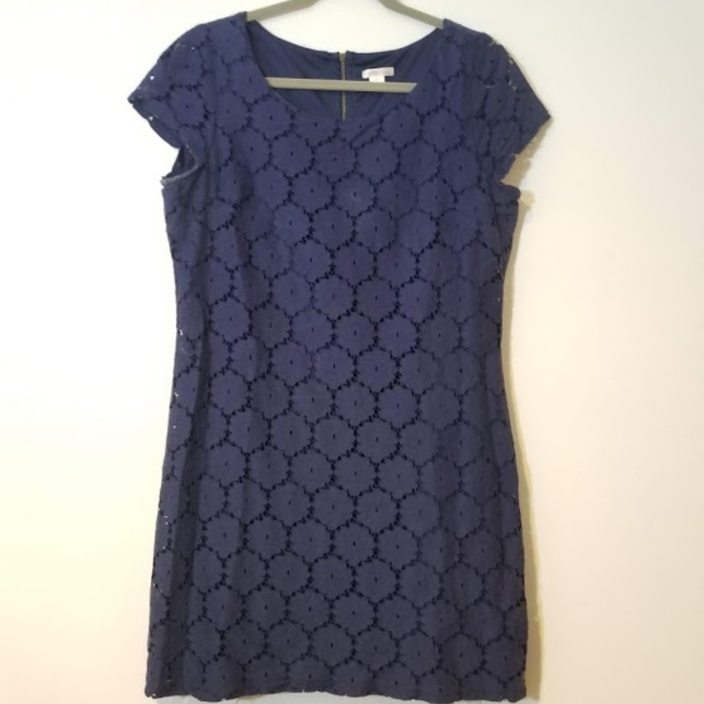 Crochet Shift Dress